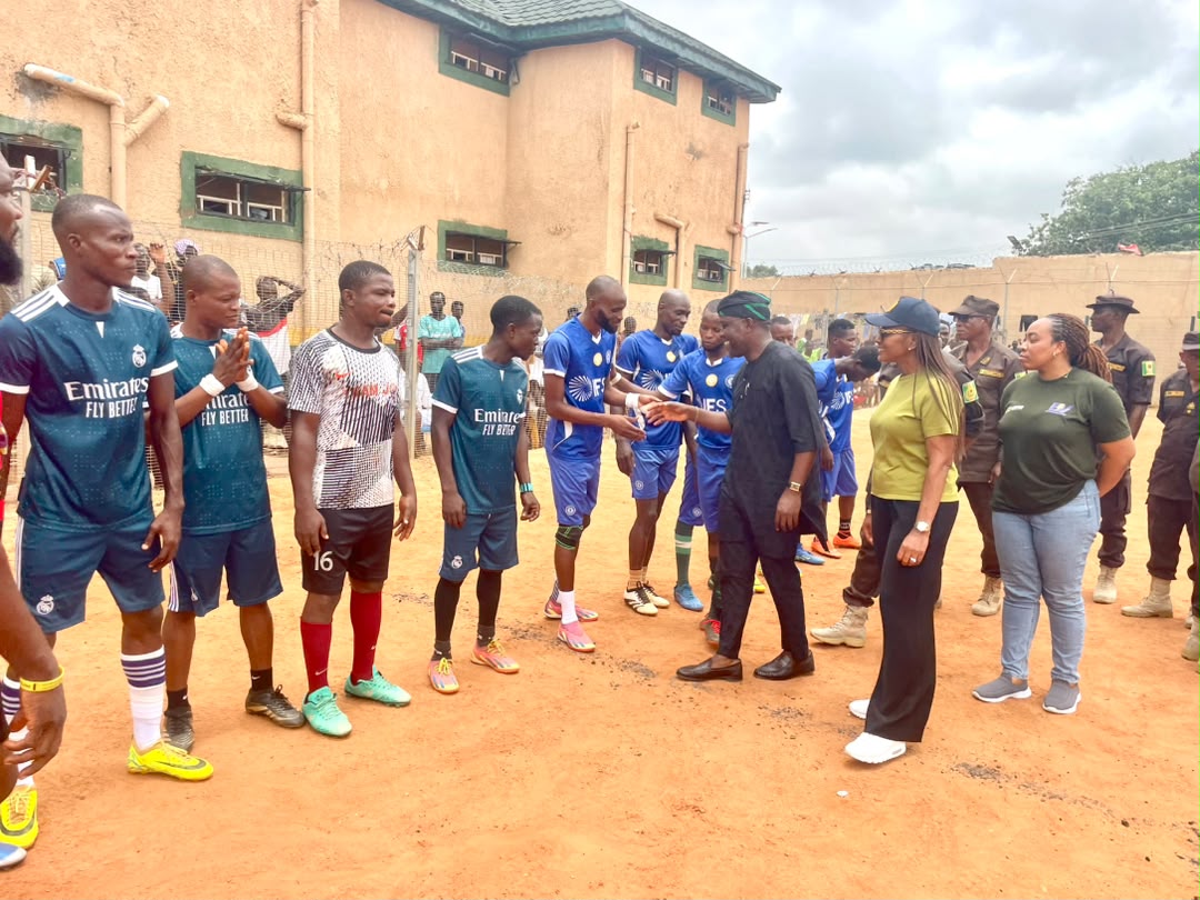 Federal Government Champions Sports for Inmate Rehabilitation at Kuje Football Tournament
