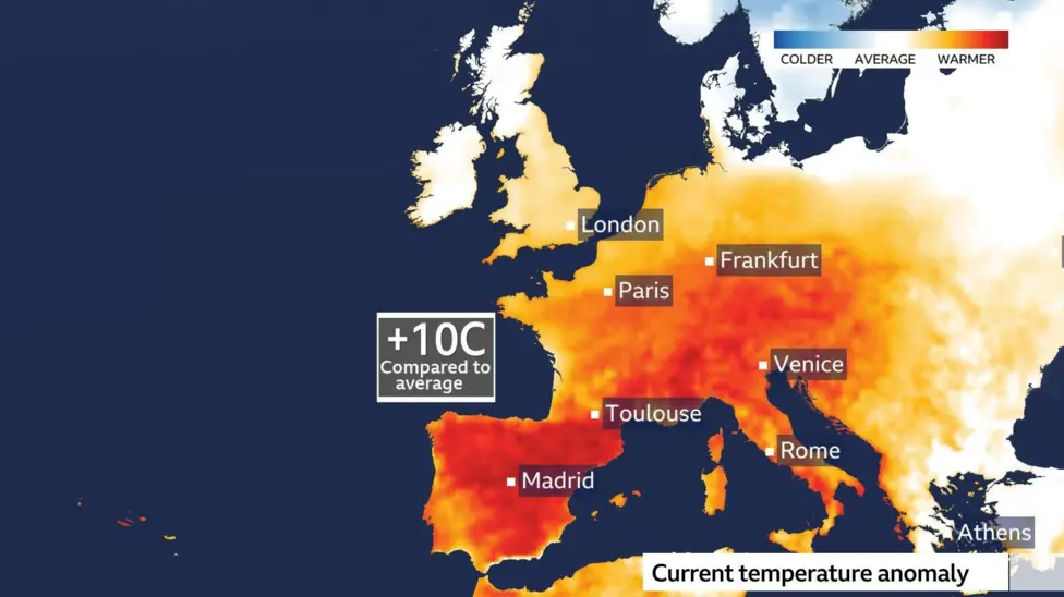 UK Braces for Weekend Warmth, But Avoids Extreme European Heatwave